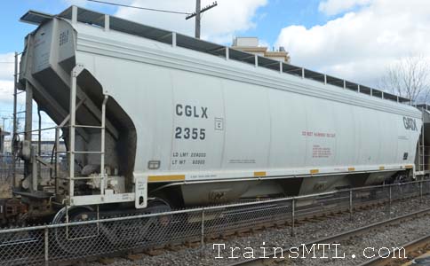 Car/wagon CGLX2355 right side / coté droit